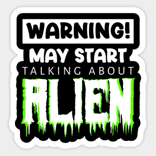 Alien Sticker